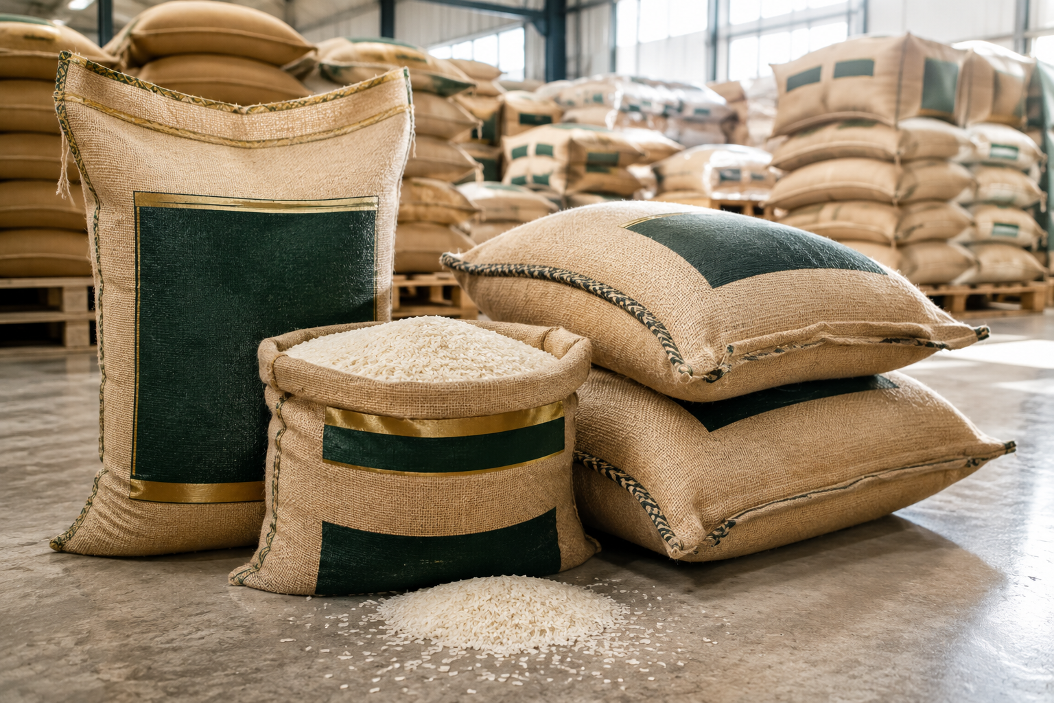 Jute Bags packaging