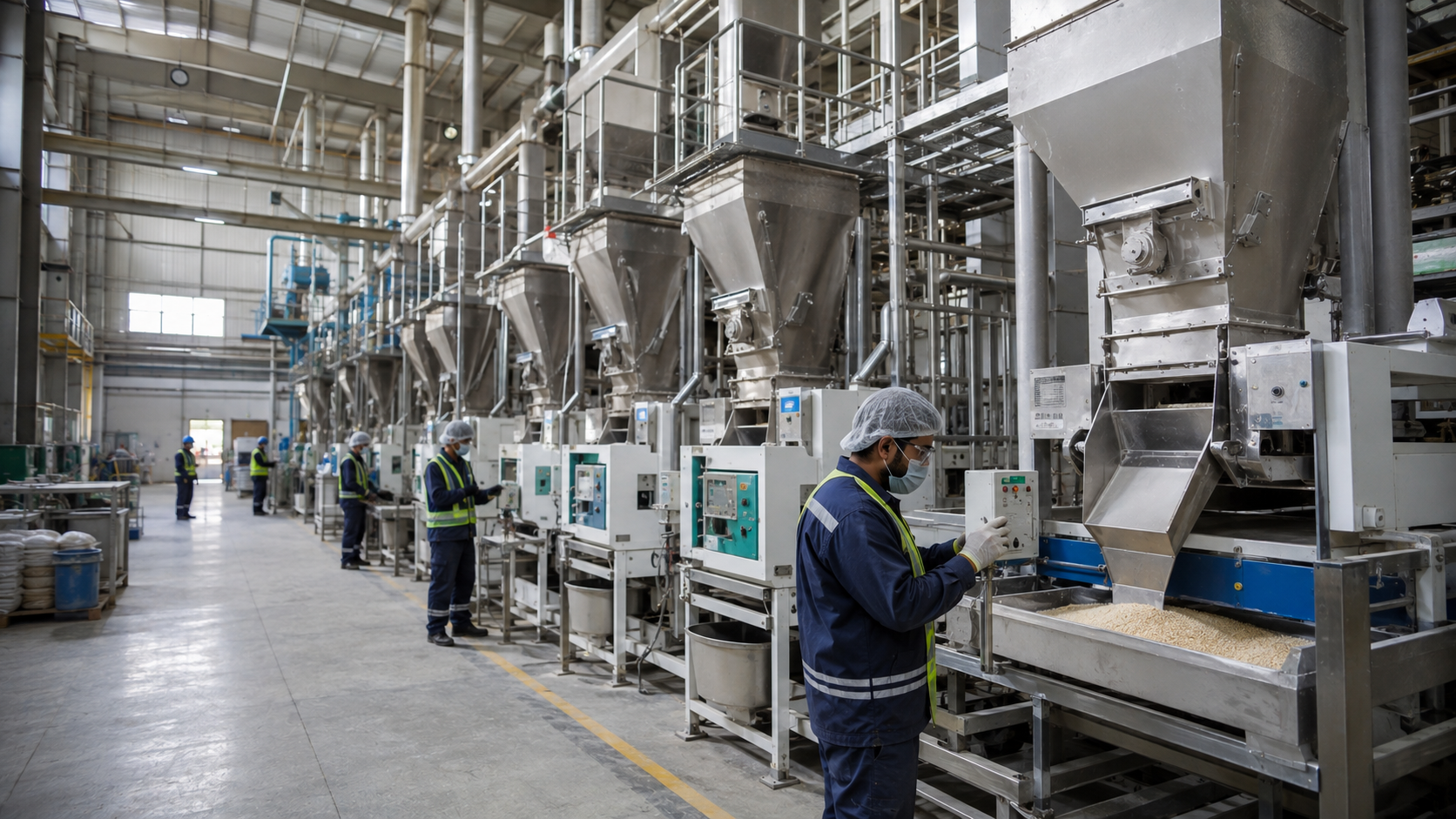 Rice cleaning process