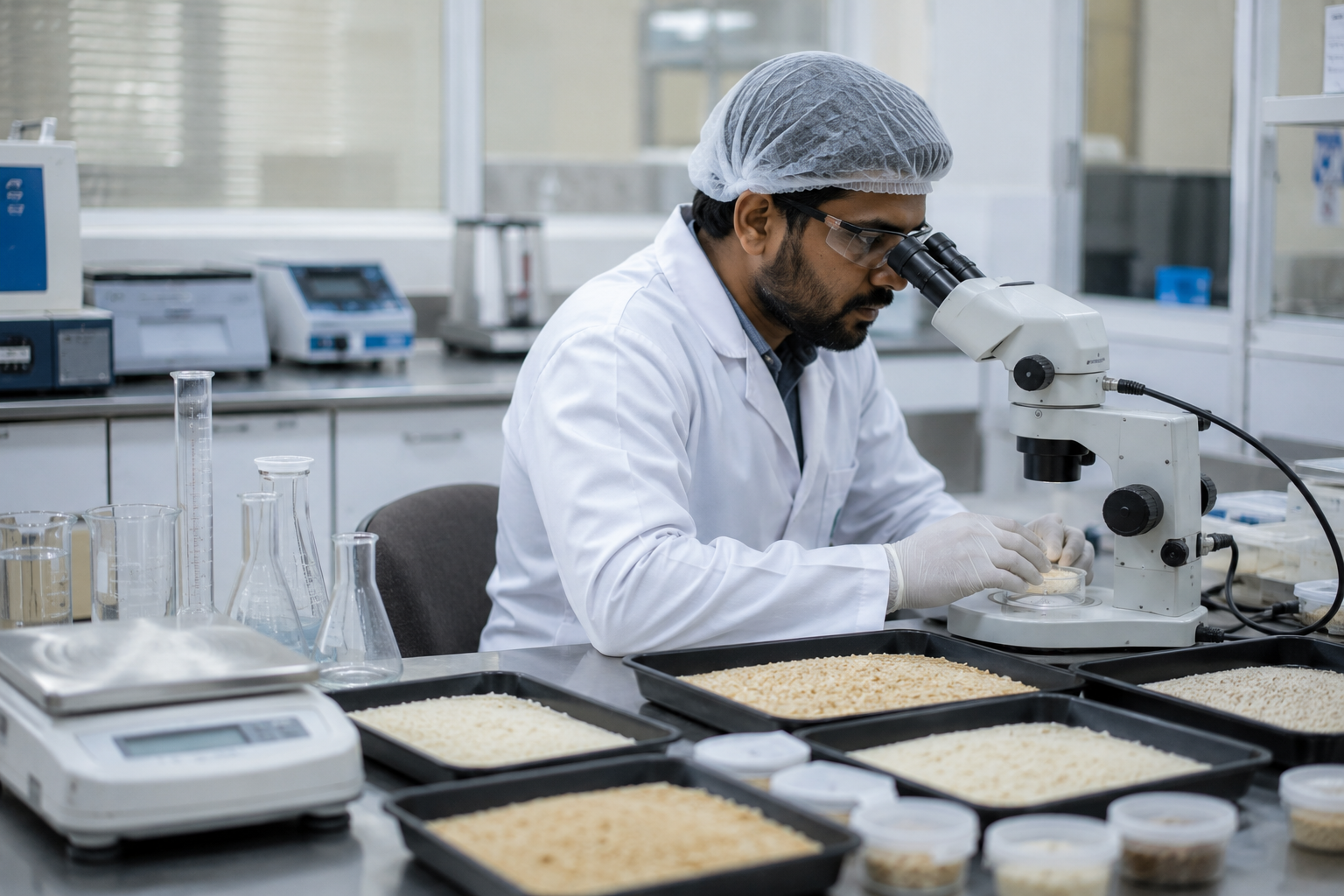 Quality lab testing facility